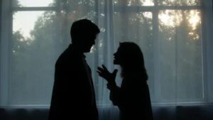 Successful business man falls with Mad girl